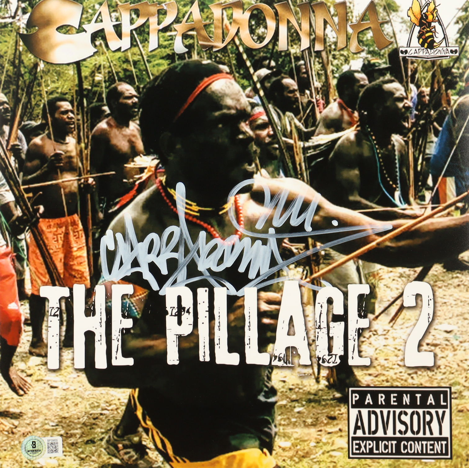 Cappadonna Signed "The Pillage 2" 12x12 Photo (Beckett) at PristineAuction.com Cappadonna Signed "The Pillage 2" 12x12 Photo (Beckett) at PristineAuction.com