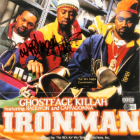 Cappadonna Signed "Ironman" 12x12 Photo (Beckett) at PristineAuction.com