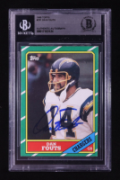 Dan Fouts Signed 1986 Topps #231 (BGS) at PristineAuction.com