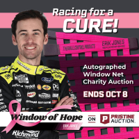 Window of Hope: Ryan Blaney Signed #12 Driver Window Net at PristineAuction.com