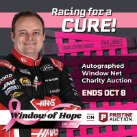 Window of Hope: Cole Custer Signed #41 Driver Window Net at PristineAuction.com