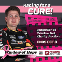 Window of Hope: Noah Gragson Signed #4 Driver Window Net at PristineAuction.com