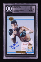 Michael Nunn Signed 1991 Ringlords #24 (BGS) at PristineAuction.com