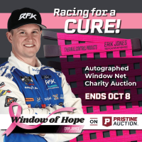 Window of Hope: Ryan Preece Signed #60 Driver Window Net at PristineAuction.com