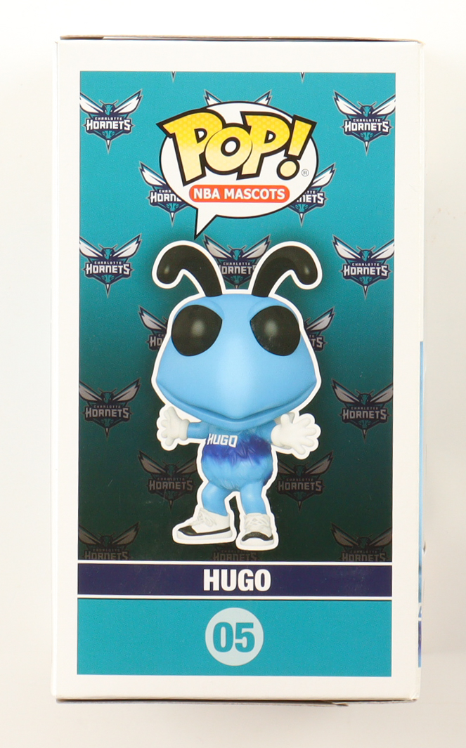 Larry Johnson Signed Hornets #05 Hugo Funko Pop! Vinyl Figure (Schwartz) at PristineAuction.com Larry Johnson Signed Hornets #05 Hugo Funko Pop! Vinyl Figure (Schwartz) at PristineAuction.com