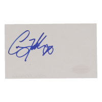 Corey Feldman Signed 3x5 Cut (ACOA) at PristineAuction.com