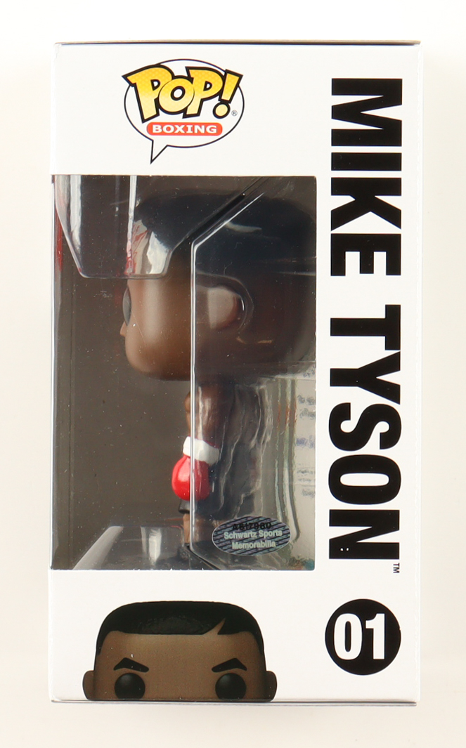 Mike Tyson Signed #01 Funko Pop! Vinyl Figure (Schwartz) at PristineAuction.com Mike Tyson Signed #01 Funko Pop! Vinyl Figure (Schwartz) at PristineAuction.com