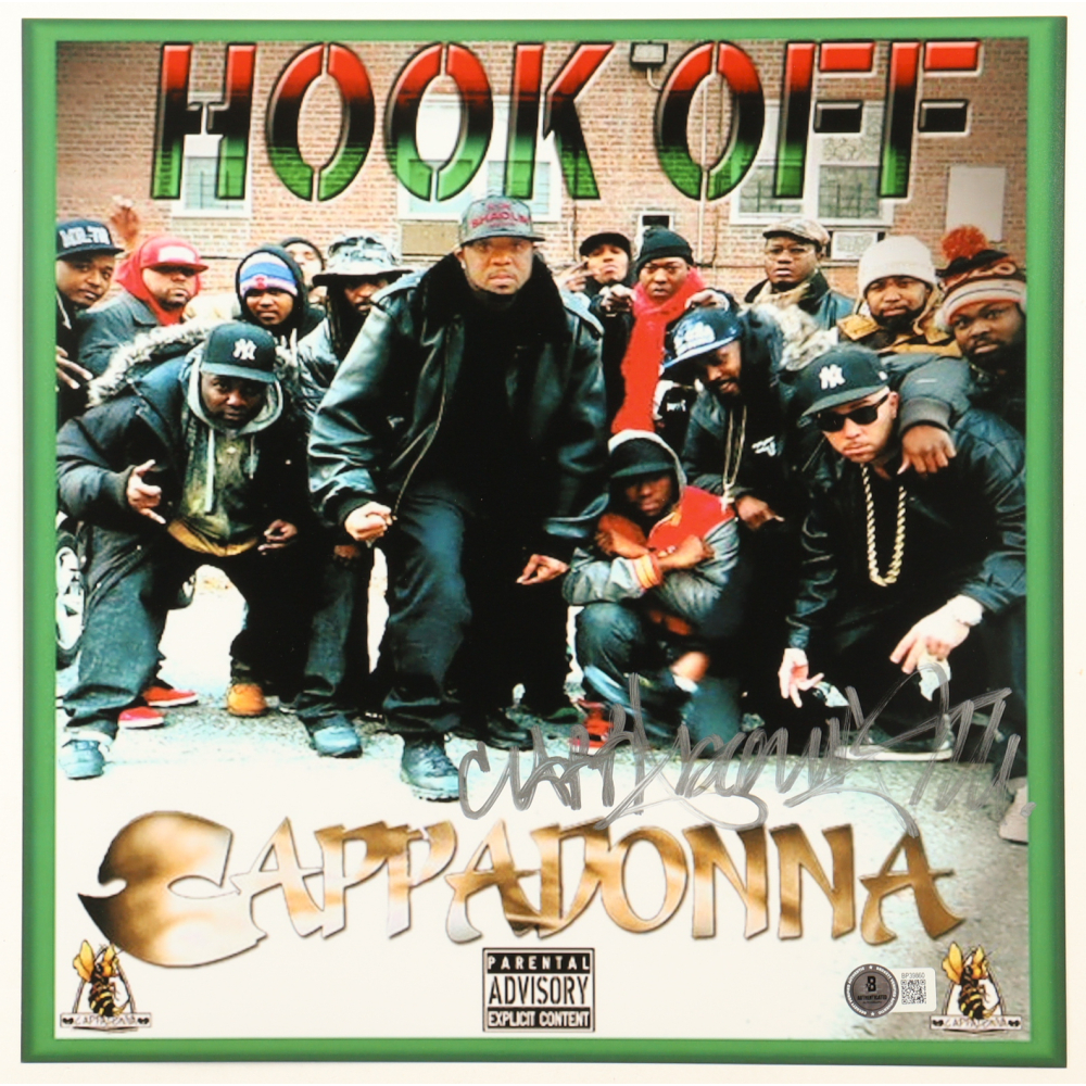 Cappadonna Signed "Hook Off" 12x12 Photo (Beckett) at PristineAuction.com