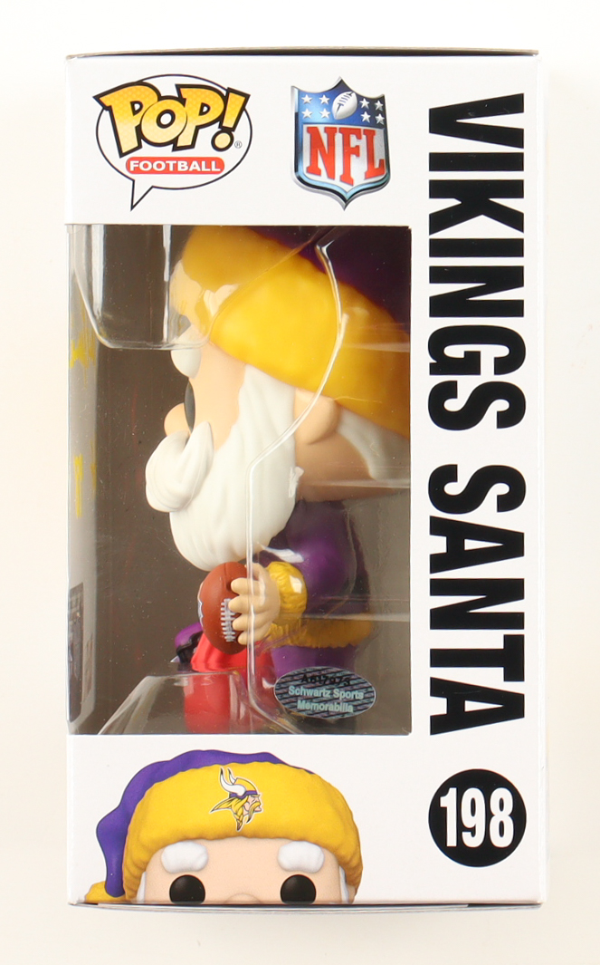 Paul Krause Signed Vikings #198 Vikings Santa Funko Pop! Vinyl Figure Inscribed "HOF 98" (Schwartz) at PristineAuction.com Paul Krause Signed Vikings #198 Vikings Santa Funko Pop! Vinyl Figure Inscribed "HOF 98" (Schwartz) at PristineAuction.com