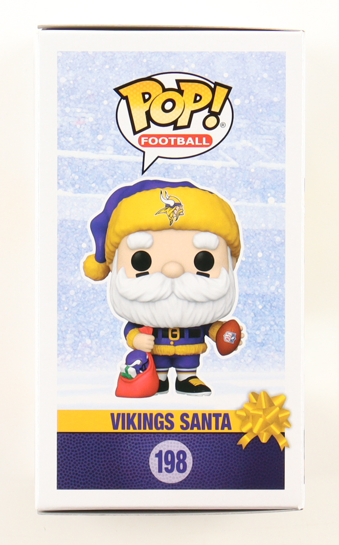 Paul Krause Signed Vikings #198 Vikings Santa Funko Pop! Vinyl Figure Inscribed "HOF 98" (Schwartz) at PristineAuction.com Paul Krause Signed Vikings #198 Vikings Santa Funko Pop! Vinyl Figure Inscribed "HOF 98" (Schwartz) at PristineAuction.com
