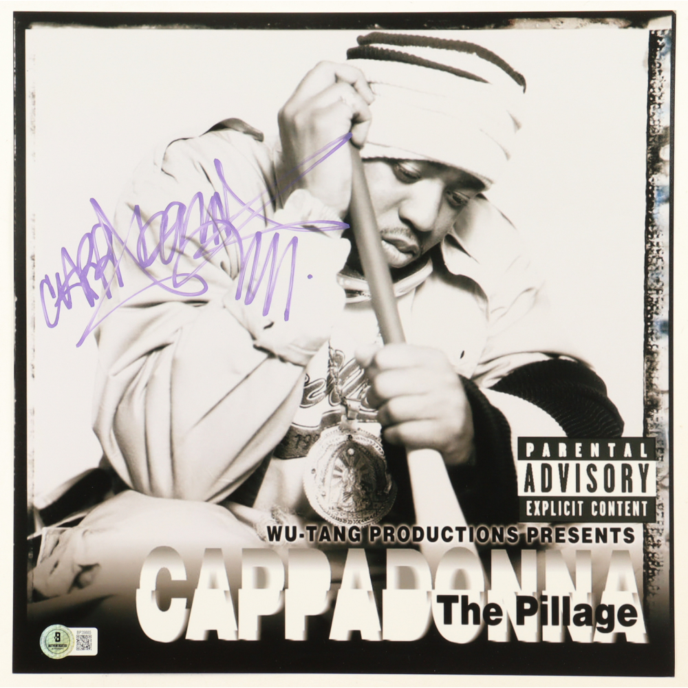 Cappadonna Signed "The Pillage" 12x12 Photo (Beckett) at PristineAuction.com