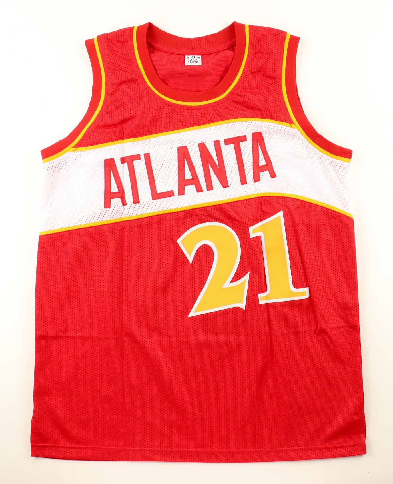 Dominique Wilkins Signed Jersey (JSA) at PristineAuction.com Dominique Wilkins Signed Jersey (JSA) at PristineAuction.com