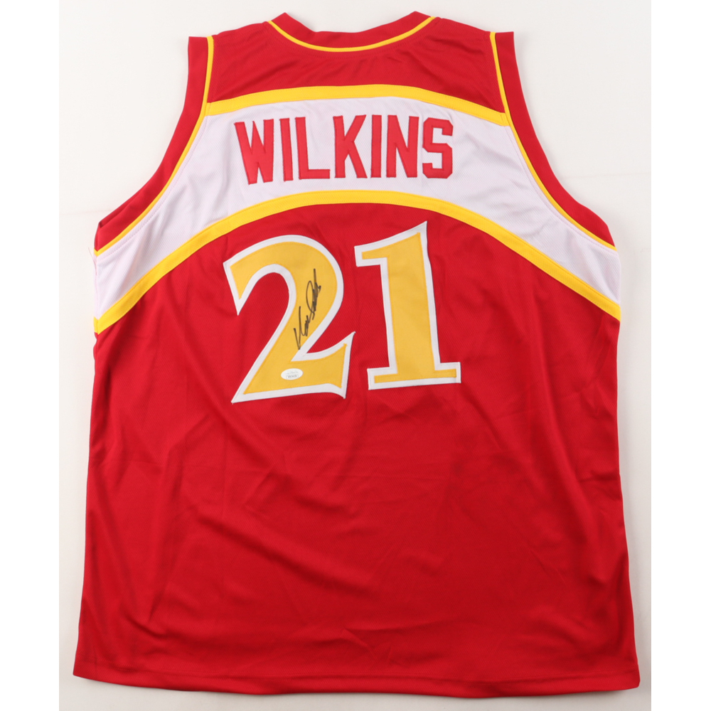 Dominique Wilkins Signed Jersey (JSA) at PristineAuction.com