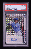 Bobby Witt Jr. 2022 Panini Mosaic Rookie Autographs Mosaic #76 RC (PSA 9) at PristineAuction.com