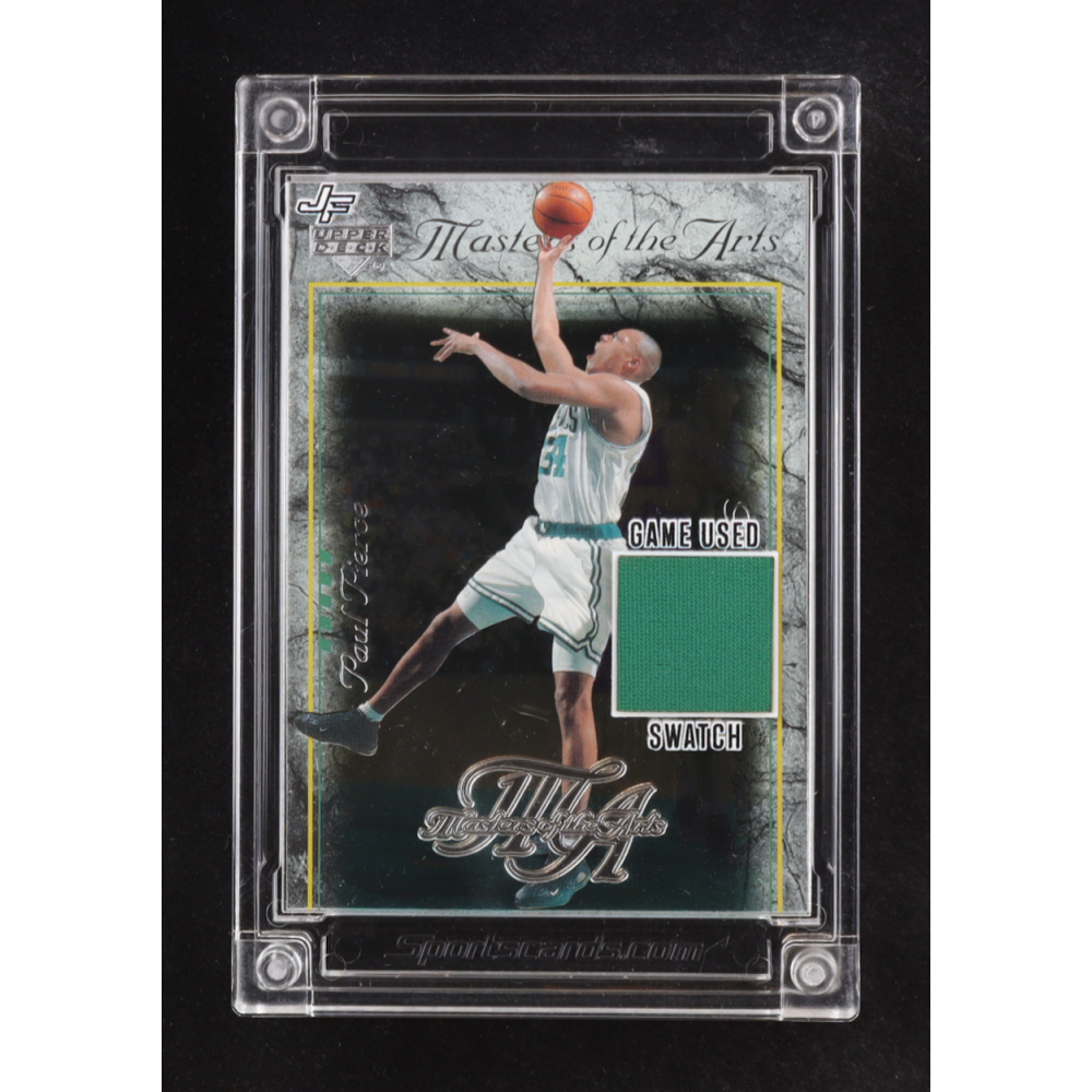 Paul Pierce 2022-23 Jersey Fusion Game Used Swatch Master of the Arts #PP04 at PristineAuction.com