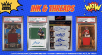 Break King: Ink & Threads Mystery Box/ Pack (2 Cards per Hit Pack) at PristineAuction.com