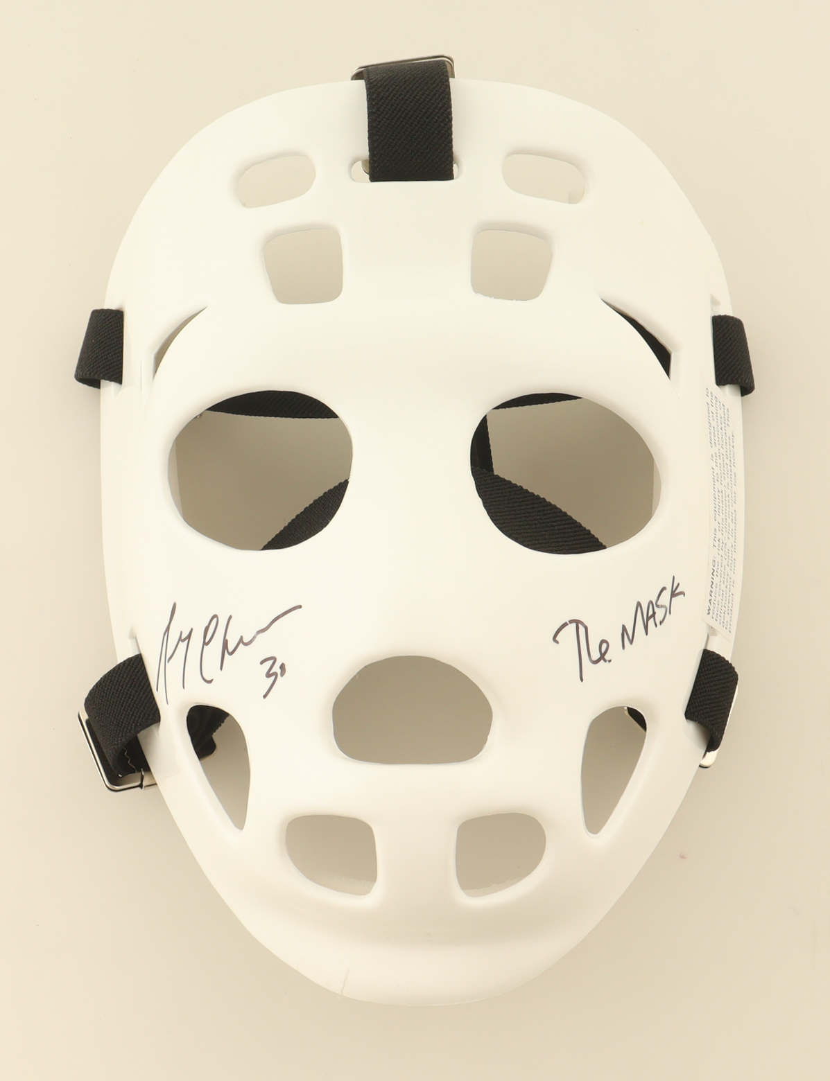 Gerry Cheevers Signed Throwback Hockey Goalie Mask Inscribed "The Mask" (Schwartz) at PristineAuction.com Gerry Cheevers Signed Throwback Hockey Goalie Mask Inscribed "The Mask" (Schwartz) at PristineAuction.com