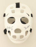 Gerry Cheevers Signed Throwback Hockey Goalie Mask Inscribed "The Mask" (Schwartz) at PristineAuction.com