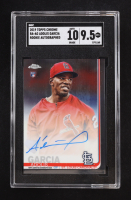 Adolis Garcia 2019 Topps Chrome Rookie Autographed #RA-AG RC (SGC 9.5 | Autograph Graded 10) at PristineAuction.com