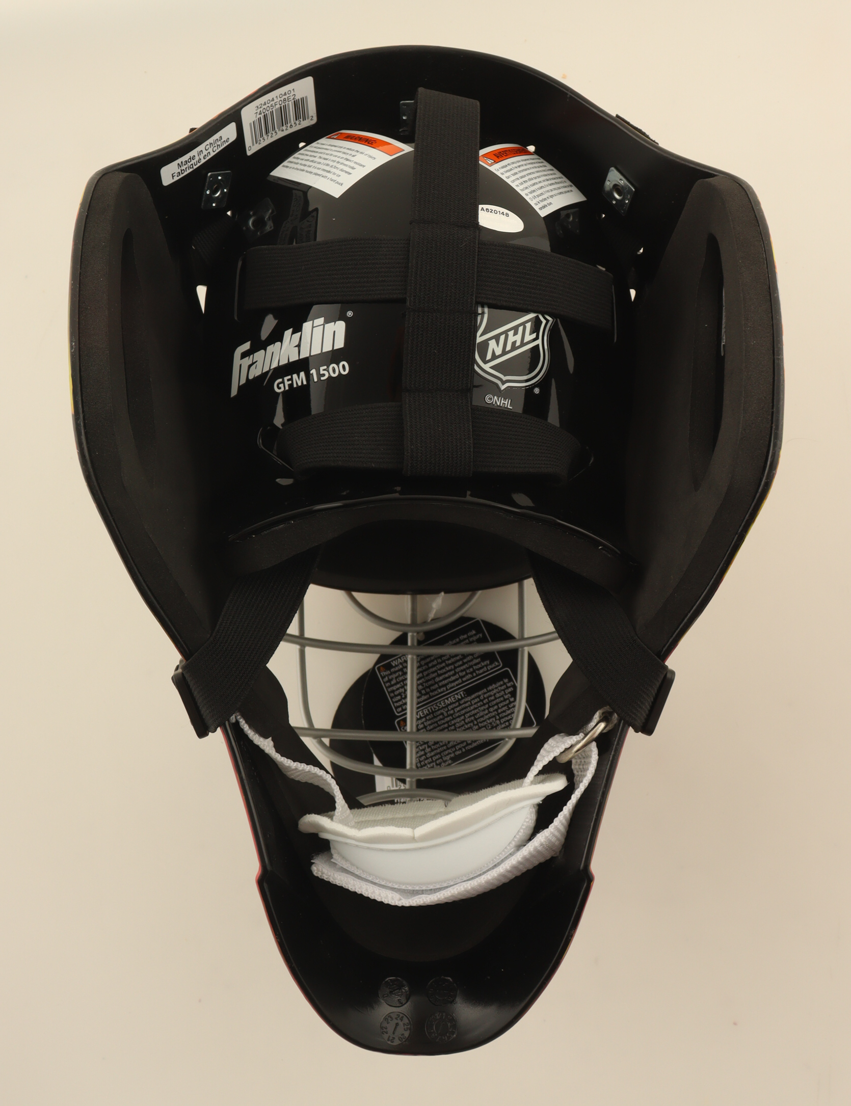 Mike Vernon Signed Flames Full-Size Goalie Mask Inscribed "HOF 2023" (Schwartz) at PristineAuction.com Mike Vernon Signed Flames Full-Size Goalie Mask Inscribed "HOF 2023" (Schwartz) at PristineAuction.com