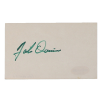 Fats Domino Signed 3x5 Cut (ACOA) at PristineAuction.com