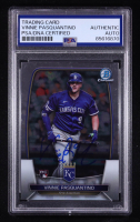 Vinnie Pasquantino Signed 2023 Bowman Chrome #91 RC (PSA Authentic) at PristineAuction.com