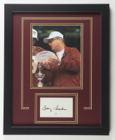 Bobby Bowden Signed FSU Seminoles Custom Framed Index Card Display (JSA) at PristineAuction.com