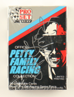 Richard Petty Signed 1992 Pro Set Petty Family Racing Complete Sealed Set of (50) Cards (PA) at PristineAuction.com
