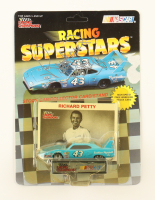 Richard Petty Signed 1991 Racing Champions Racing Superstars 1:64 Scale Diecast Car in Original Packaging (PA) at PristineAuction.com