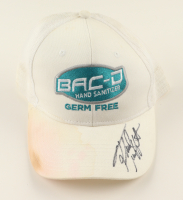 Thad Moffitt Signed 2021 Race-Worn Bac-D Hand Sanitizer Snapback Hat (PA) at PristineAuction.com