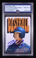 Pete Crow-Armstrong Signed 2021 Topps Heritage Minors '72 Topps Pack Cover #72TPCC9 RC (PSA Authentic | Auto 10) at PristineAuction.com
