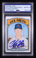Pete Crow-Armstrong Signed 2021 Topps Heritage Minors #44 RC (PSA Authentic | Auto 10) at PristineAuction.com
