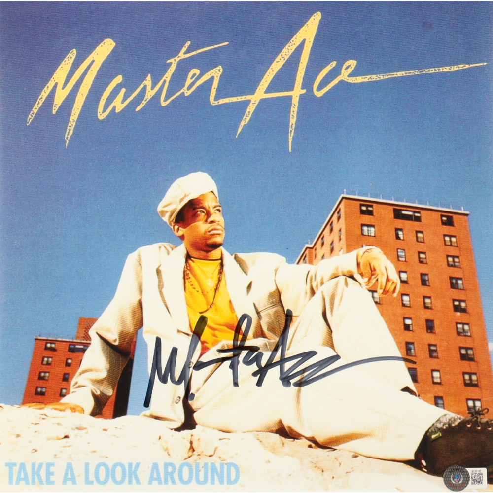 Masta Ace Signed "Take a Look Around" 12x12 Photo (Beckett) at PristineAuction.com