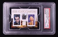 Marilyn Monroe / Henry Fonda 2010 Panini Century Hollywood Materials Dual Stamp Dual Memorabilia #13 #145/250 (PSA 9) at PristineAuction.com
