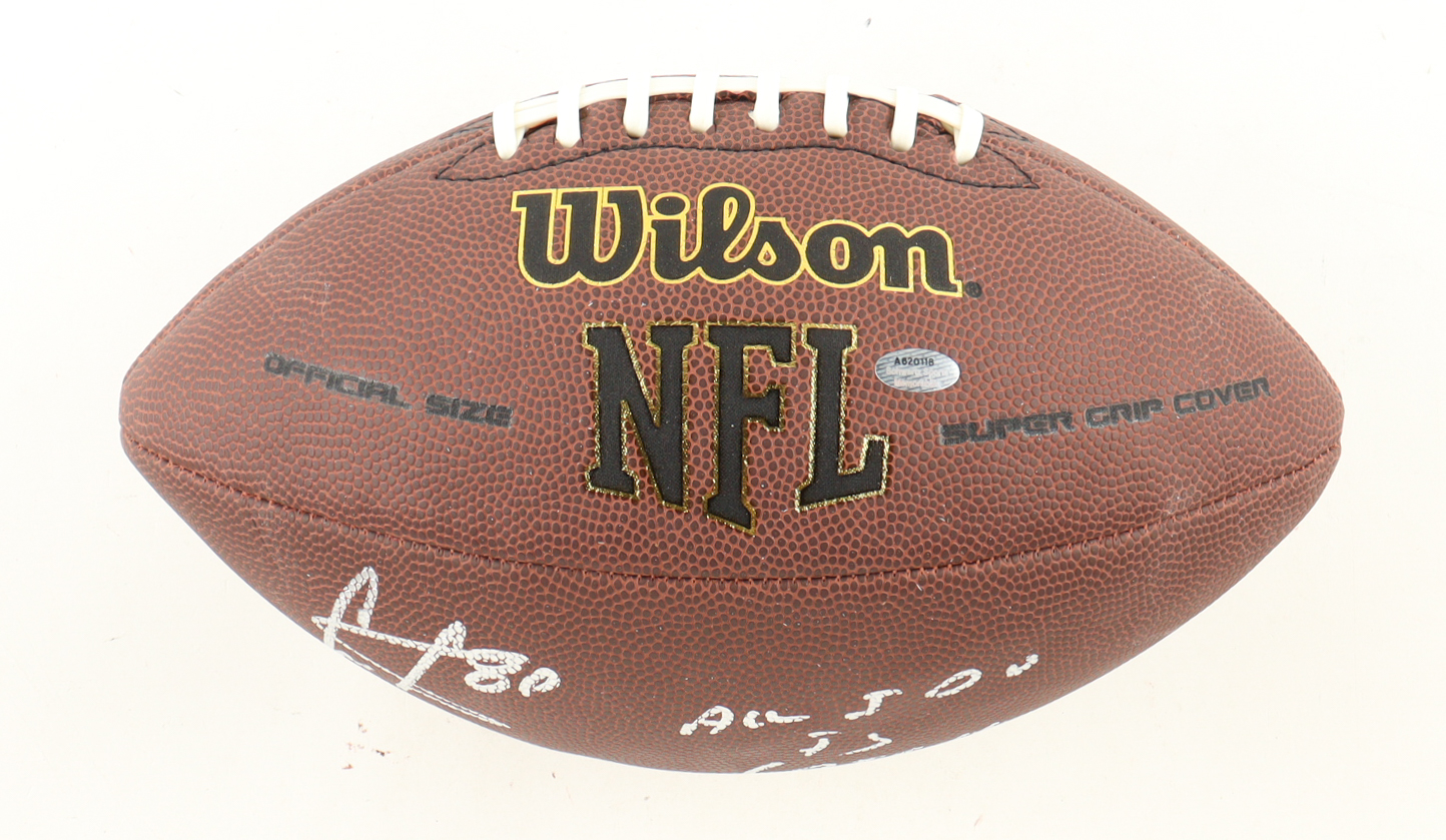 Cris Carter Signed NFL Football Inscribed "All I Do Is Catch TD's" (Schwartz) at PristineAuction.com Cris Carter Signed NFL Football Inscribed "All I Do Is Catch TD's" (Schwartz) at PristineAuction.com