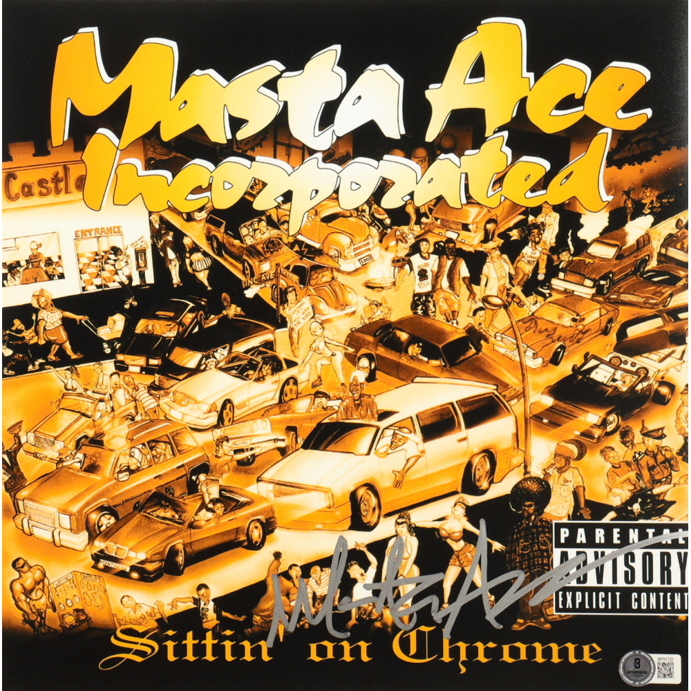 Masta Ace Signed "Sittin on Chrome" 12x12 Photo (Beckett) at PristineAuction.com
