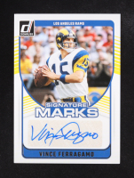 Vince Ferragamo 2024 Panini Donruss Signature Marks Auto #SMA-VFE at PristineAuction.com
