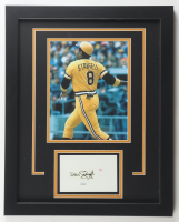 Willie Stargell Signed Pirates Custom Framed Index Card Display (JSA) at PristineAuction.com