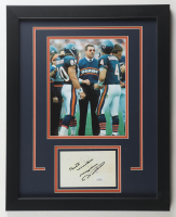 Mike Ditka Signed Bears Custom Framed Index Card Display Inscribed "Best Wishes" (JSA) at PristineAuction.com