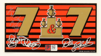 Richard Petty Signed "7 & 7" 4x7.5 Sticker (PA) at PristineAuction.com