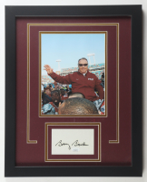 Bobby Bowden Signed FSU Seminoles Custom Framed Index Card Display (JSA) at PristineAuction.com