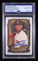 Ceddanne Rafaela Signed 2024 Topps Allen and Ginter #77 RC (PSA Authentic | Auto 10) at PristineAuction.com