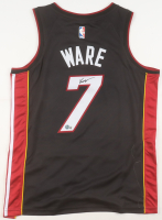 Kel'el Ware Signed Heat Nike Authentic Jersey (Beckett) at PristineAuction.com