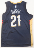 Yves Missi Signed Pelicans Nike Authentic Jersey (Beckett) at PristineAuction.com