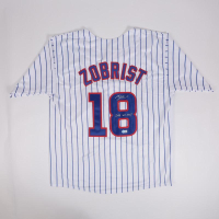 Ben Zobrist Signed Jersey Inscribed "2016 WS MVP" (Beckett) at PristineAuction.com