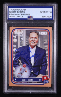 Scott Boras Signed 2024 Onyx Vintage Orange #OVSCBO (PSA Authentic) at PristineAuction.com