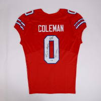 Keon Coleman Signed Jersey Inscribed "Bills Mafia" and "Billieve" (Beckett) at PristineAuction.com