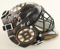 Gerry Cheevers Signed Bruins Mini Goalie Mask Inscribed "HOF 85" (Schwartz) at PristineAuction.com