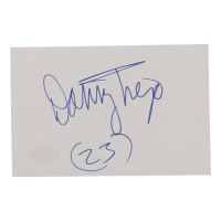 Danny Trejo Signed 4x6 Cut Inscribed "23" (ACOA) at PristineAuction.com