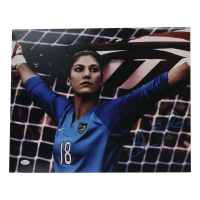 Hope Solo Signed Team USA 16x20 Photo (JSA) at PristineAuction.com